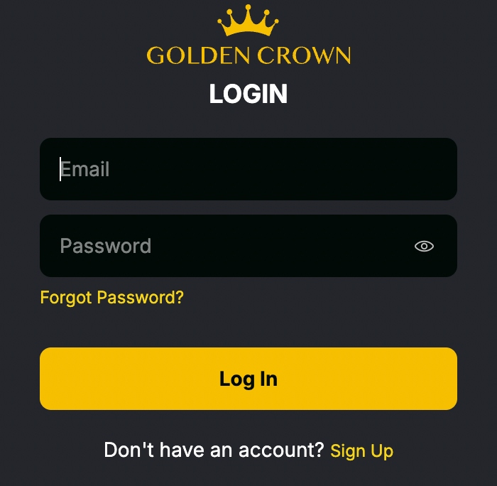 Golden Crown Casino login 